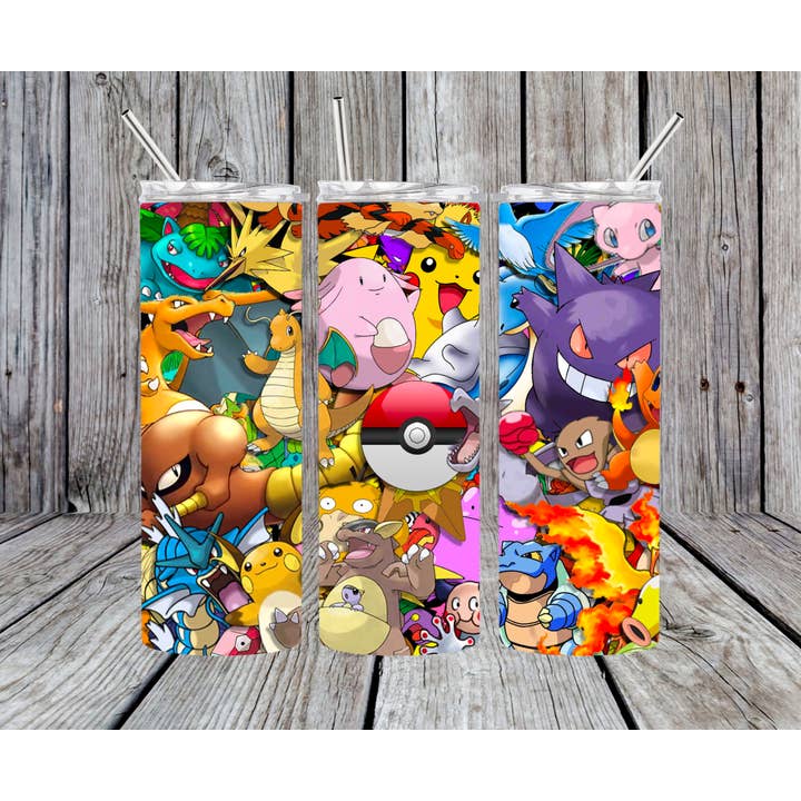 Pokémon Tumbler voor wholesale door Starry Eyed Enhancements
