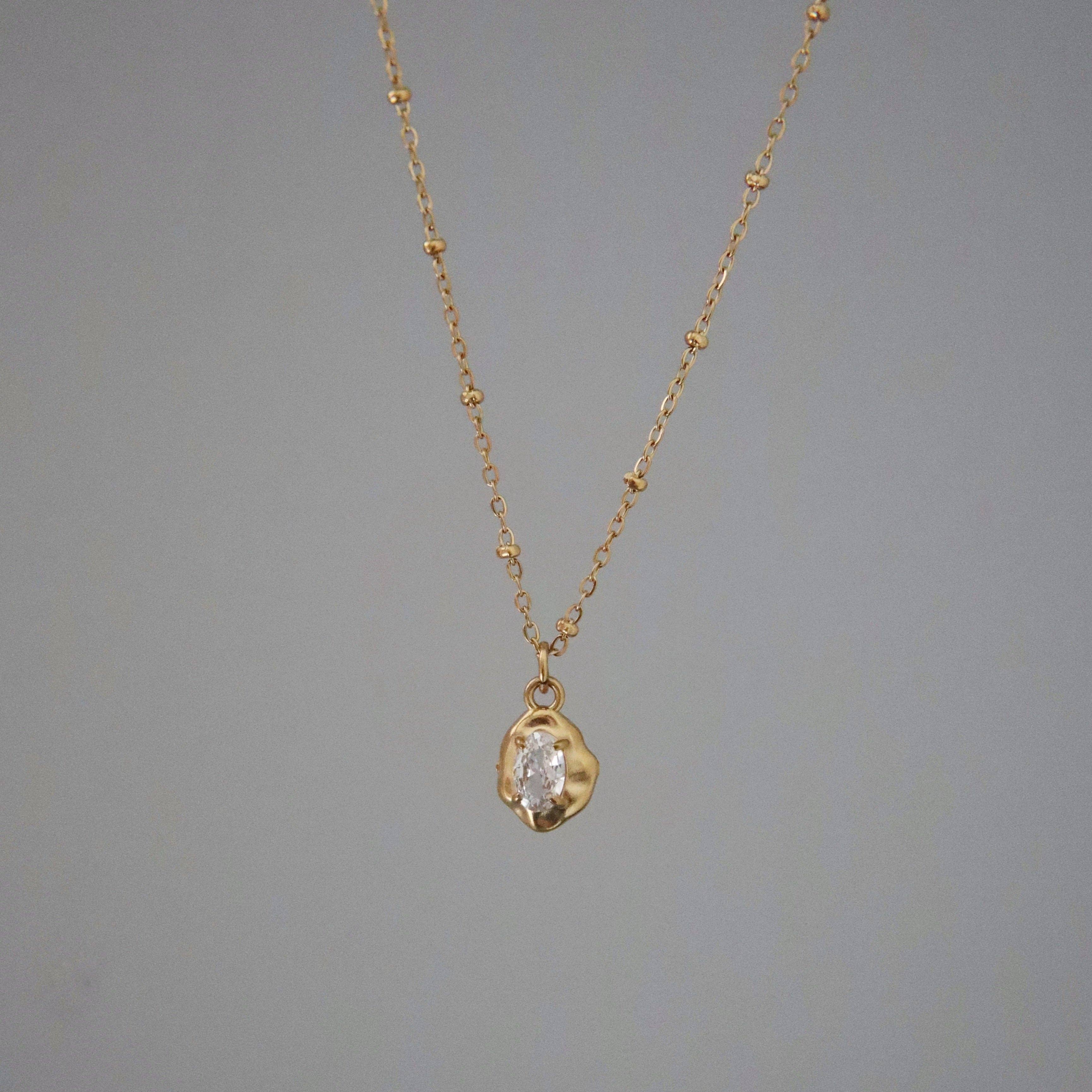 JESSA Jewelry - Vente Colliers à pendentif - Collier Raina Pebble | Collier à pendentif4