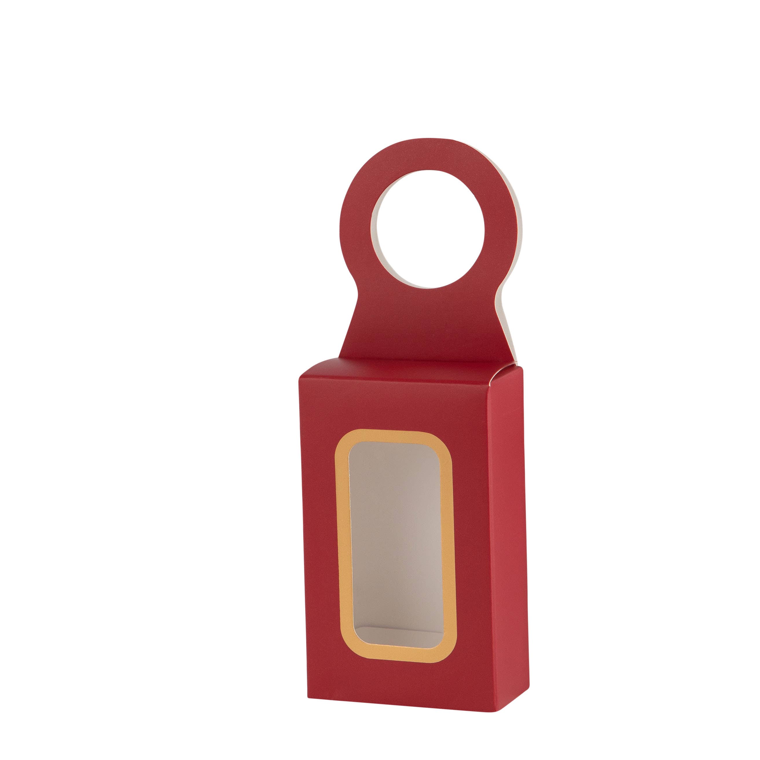 Hammont - Wholesale Wine Gift Bag - Wine Bottle Hanger Window Box for Wine Accessories (12 Pack)0