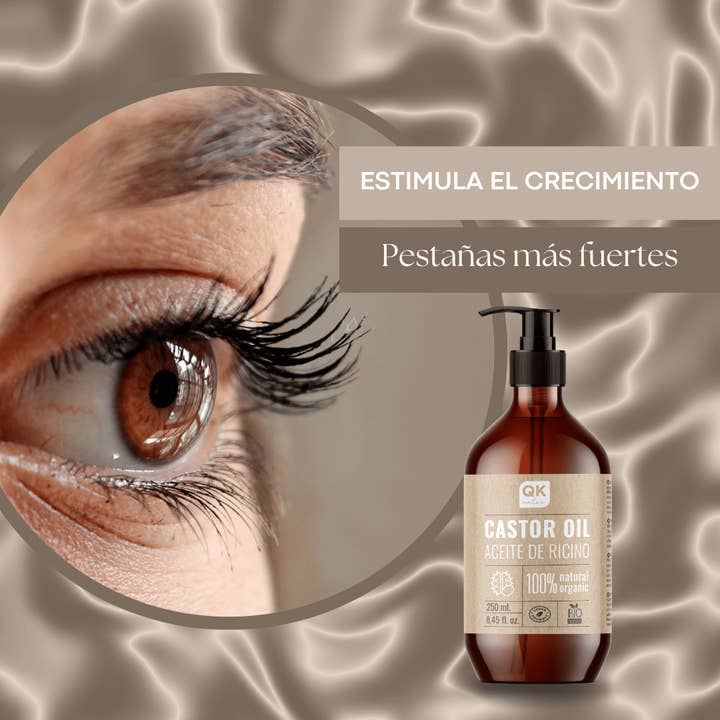 Qknatur - Wholesale Bath/Body Oil - ORGANIC CASTOR OIL for Skin, Nails, Hair, Eyelashes5