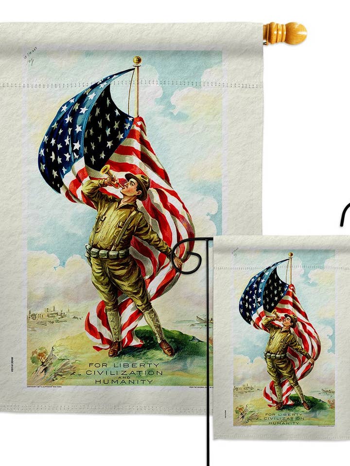 Flagge „Liberty Civilization“, Militärdienst für den Großhandel von Two Group Flag Co