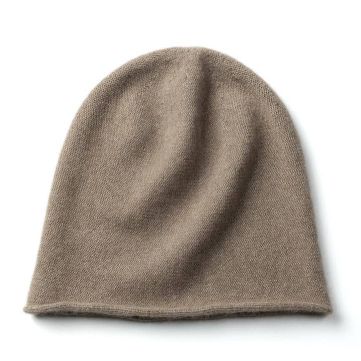 elenomad - Wholesale Beanie - Unisex - 100% Pure Cashmere Unisex Slouchy Beanie – Luxurious Comfort for Any Season