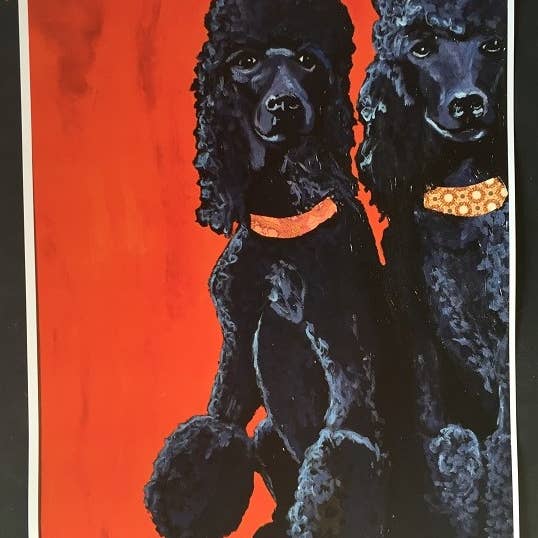 Deux cartes imprimées et notes en édition limitée pour la vente par ZouZou's Basement