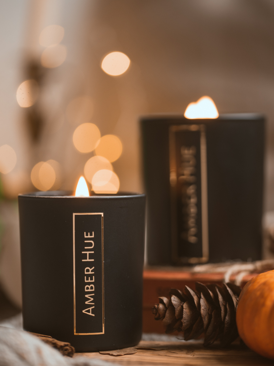 Amber Hue Candles - Wholesale Jar/filled candle - Deluxe Candle Collection (Branded or Private Label) 8