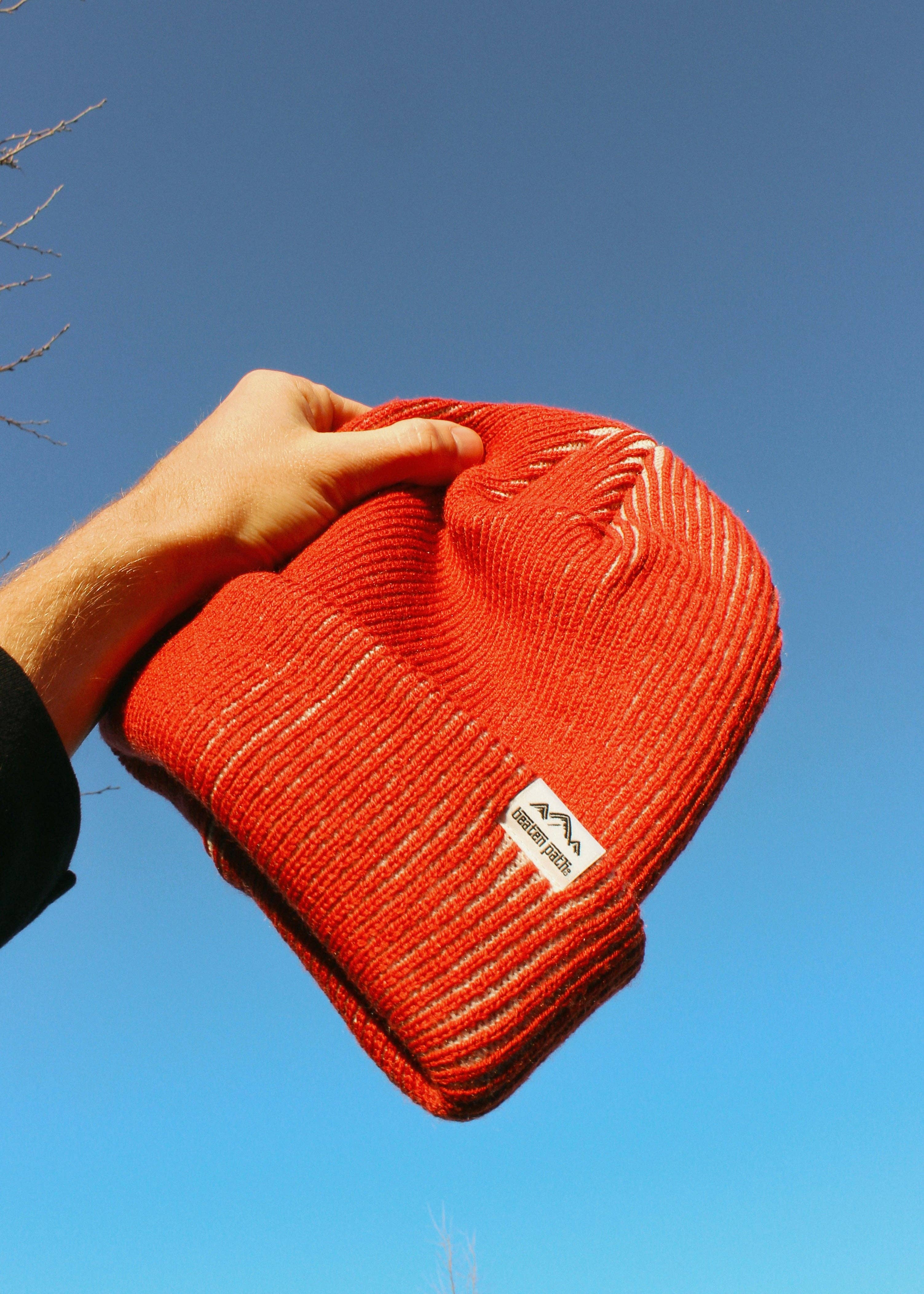 Beaten Path Co - Wholesale Beanie - Women's - RED WOOL BEANIE9