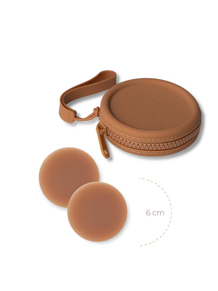 Boob-eez - Wholesale Nipple Pasties - Women's - x1 Silicone Travel Case + x1 Pair of "Headlight Hiders"16