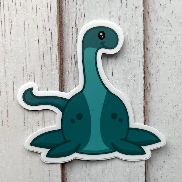 Lochness Die-cut Sticker 3" for wholesale by Spot Colors