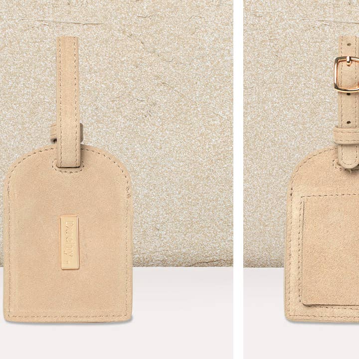 Luggage tag - Ecru for wholesale by JEENAA