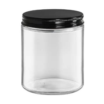 Clear Jar Soy Candles - Choose Your Scent, 8oz Hand-Poured for wholesale by KustumKandy