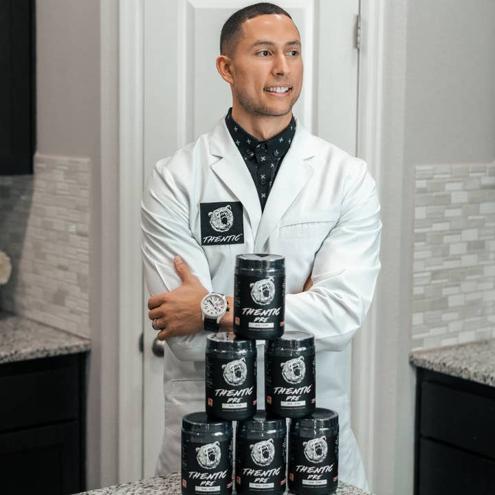 Thentic - Wholesale Powdered Health Drink - Thentic Non-Stim (Caffeine Free) Pre Workout (Pink Lemonade)3