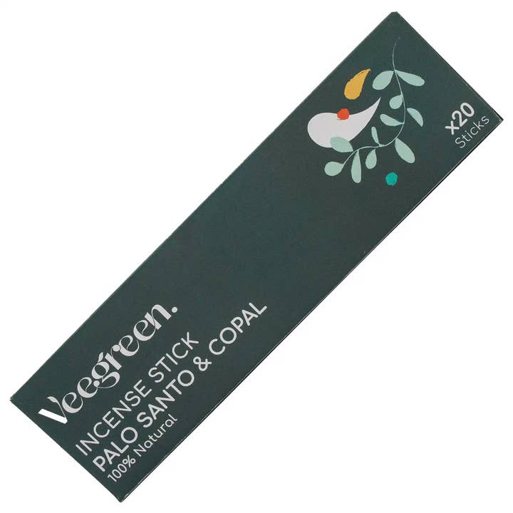 Incienso Natural Palo Santo & Copal x20 para venta al por mayor de Veegreen
