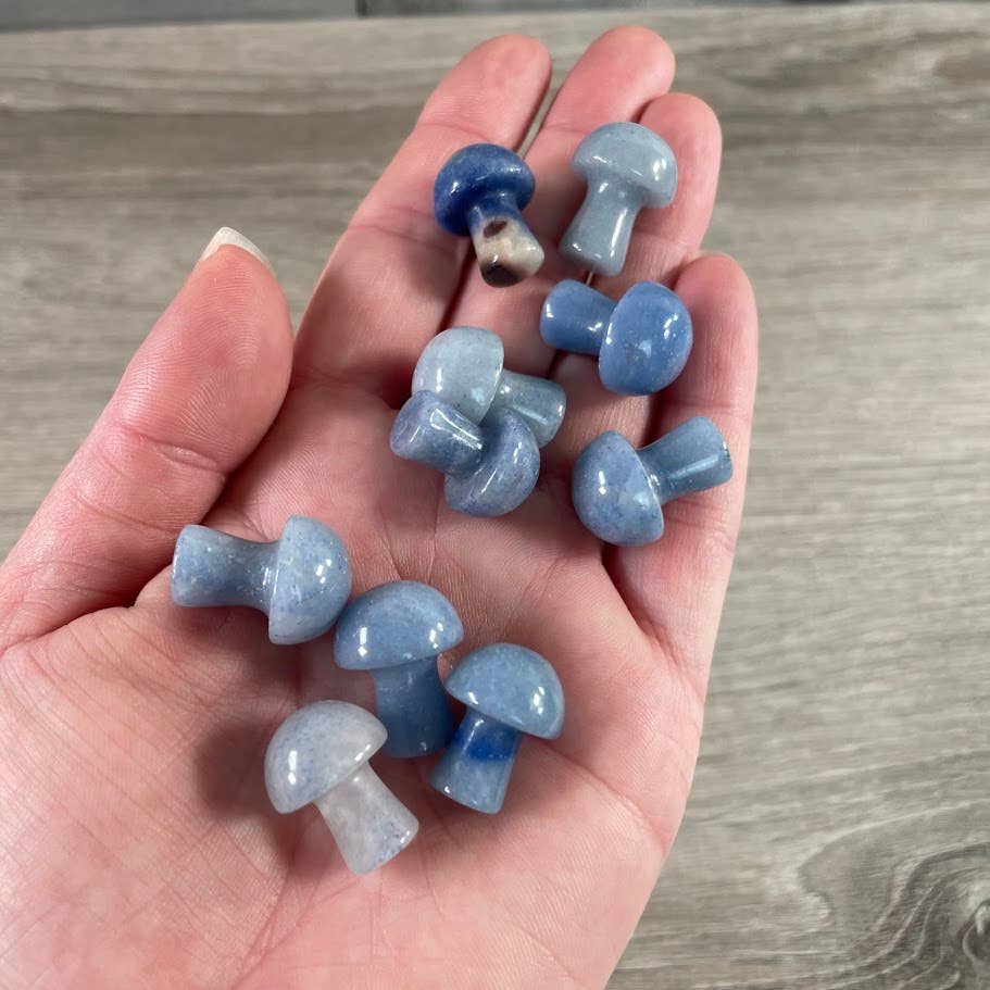 Keystone Crystals - Wholesale Spiritual Stone/Crystal -  Small Gemstone Mushrooms for Crystal and Gift Shops 30