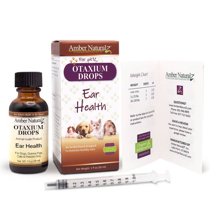 Amber NaturalZ, Inc. – Engroshandel Supplement til kæledyr - Kat/hund – Otaxium Drops | Pet Supplement5