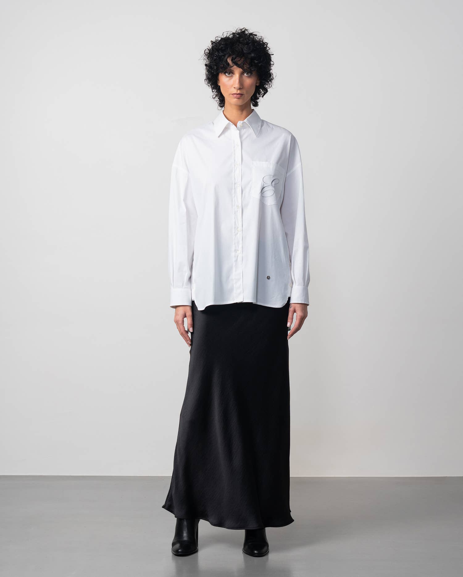 Etiem - Wholesale Skirt - Women's - Satin Midi Skirt6