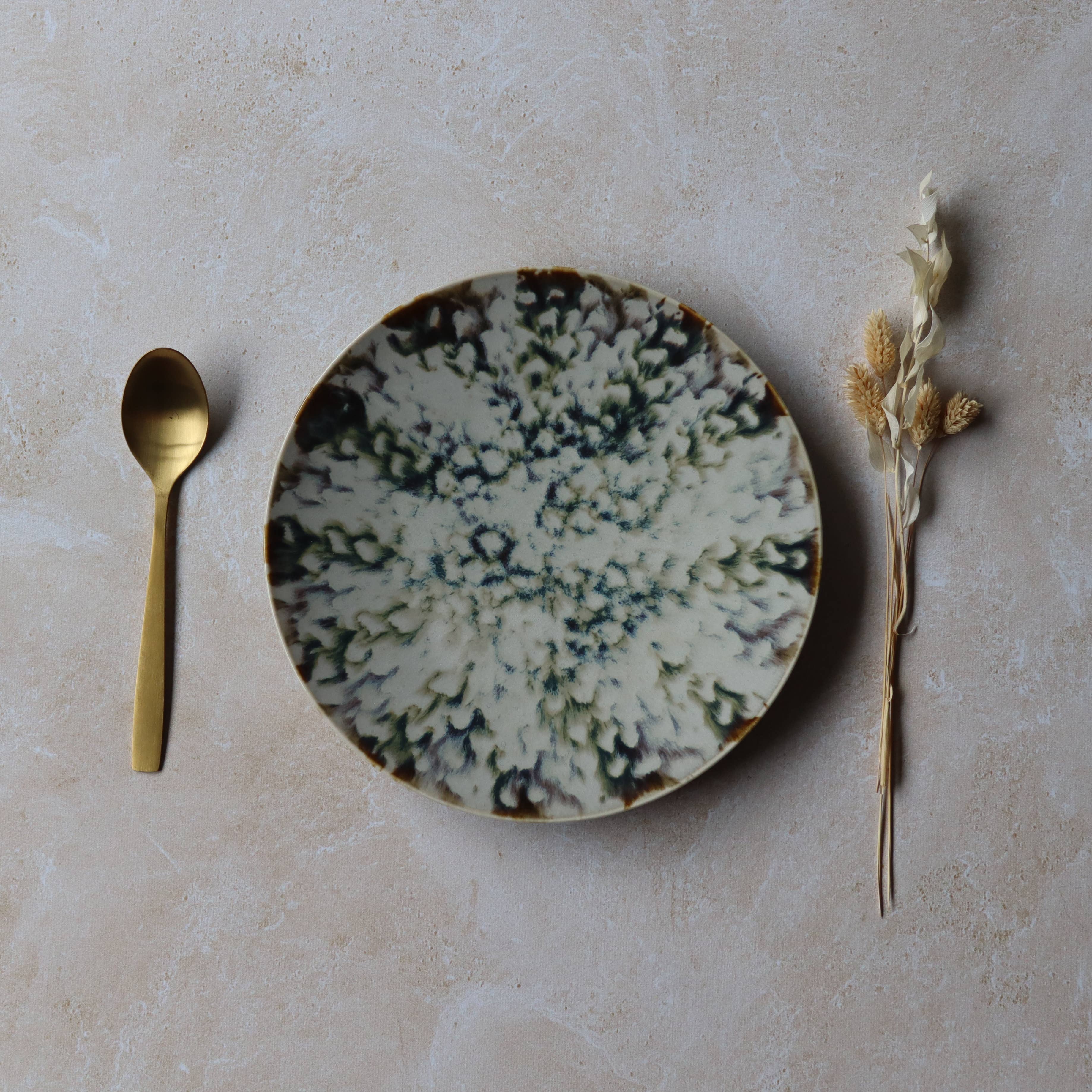 Novastyl - Vente Assiette - Assiette plate MAKA 27cm en porcelaine9