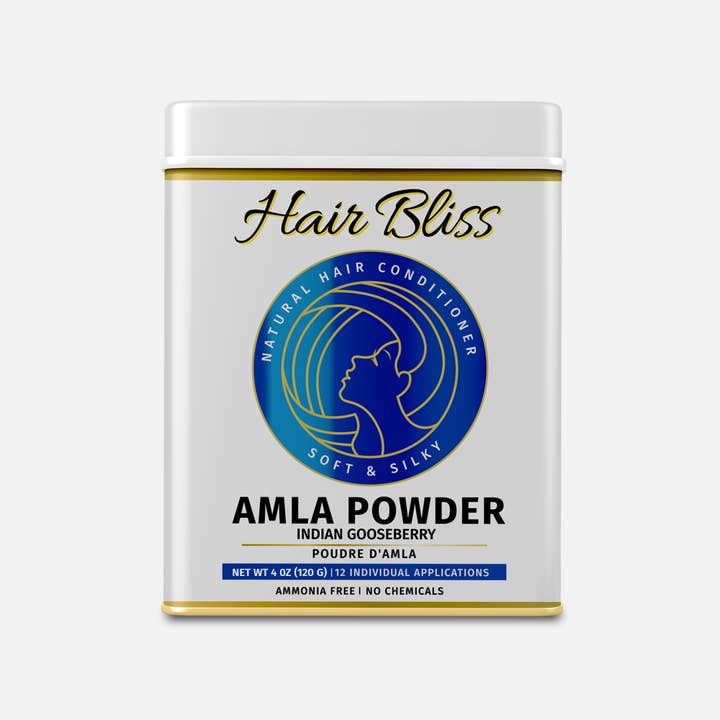 Hair Bliss Natural Amla Gooseberry Herbal Powder 12 sachets for wholesale by PRIDE INDIA BRANDS