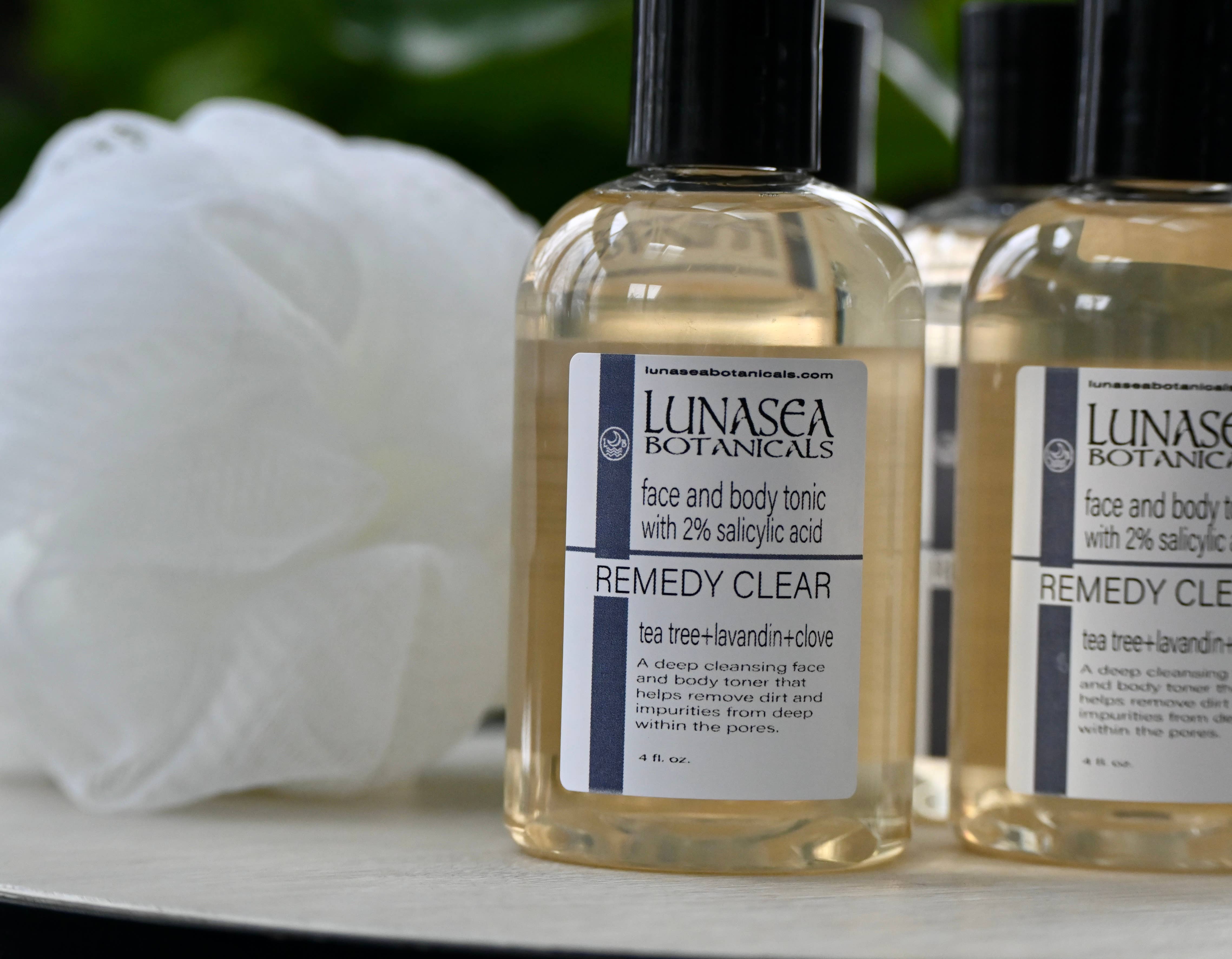 lunasea botanicals – Engroshandel Ansigtstoner – Afhjælpning 2% salicylsyre klarende ansigt og krop tonic2