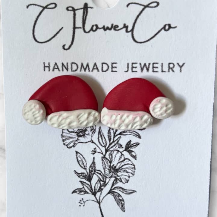 Jul tomteluva helg vinter handgjorda lerörhängen för wholesale av CFlowerCo