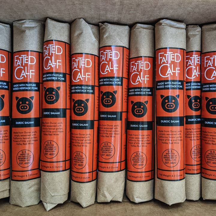 Salametti Duroc pour la vente par The Fatted Calf