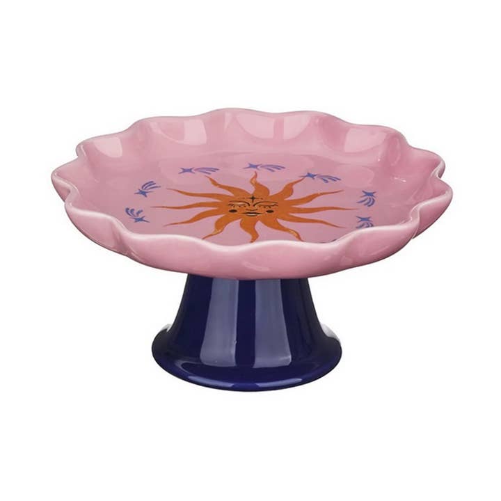 Aardewerk plateau Indiago for wholesale by DRYdecorations