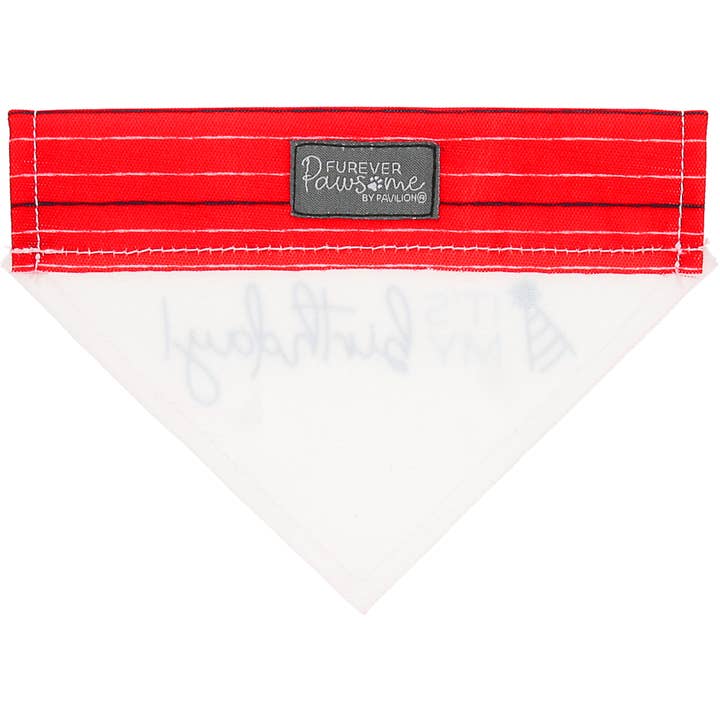 Pavilion - Wholesale Pet Bandana - Dog - It's My Birthday - 12" x 8" Canvas Slip on Pet Bandana2