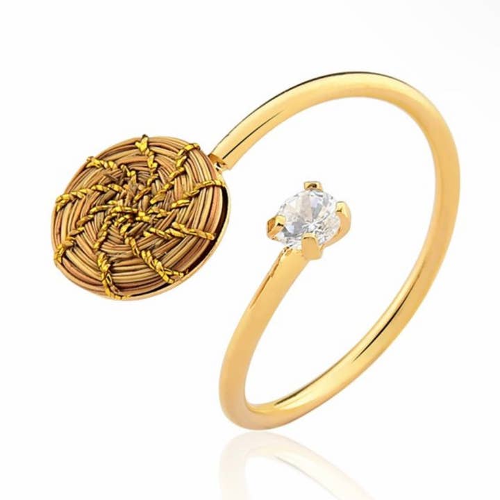 Angelica Bling Ring for wholesale by Raizes LLC