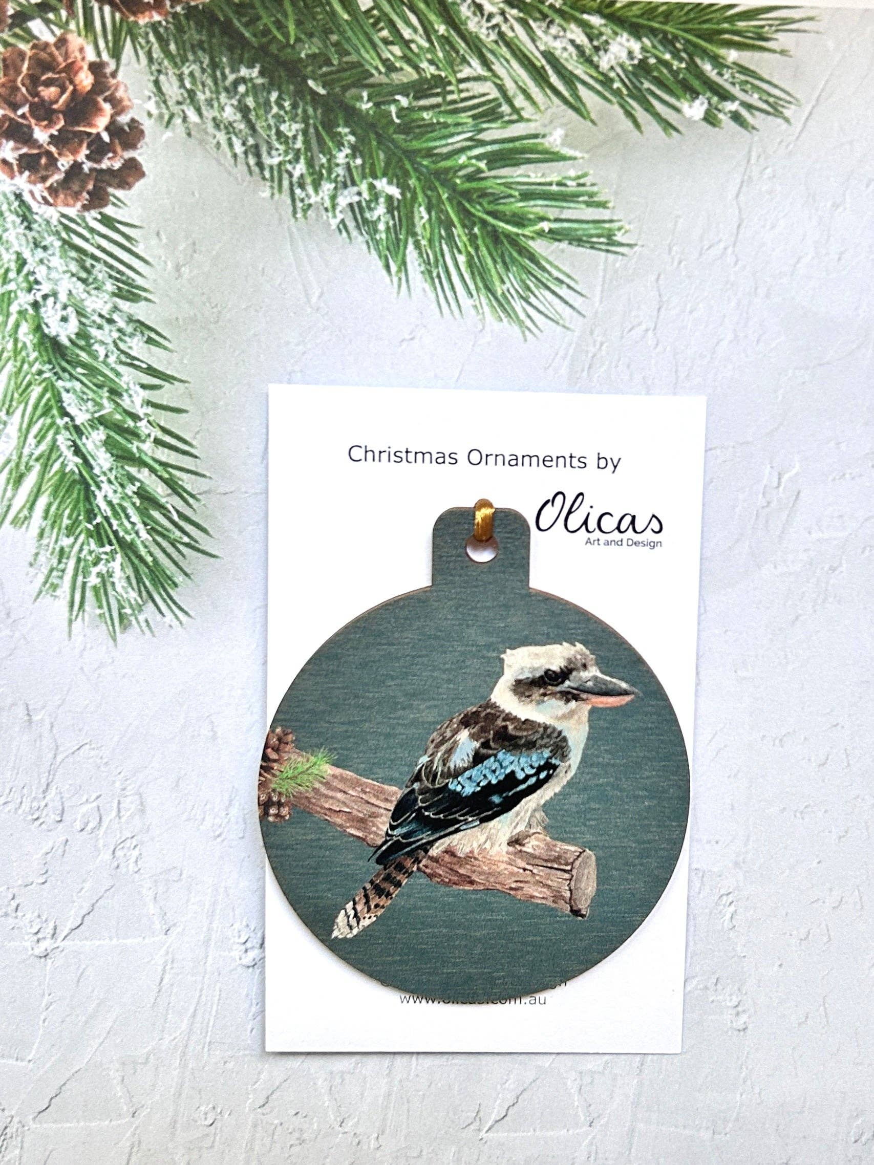 Olicas Art and Design - Wholesale Ornament set - Wooden Ornaments / Australian animals ornaments5