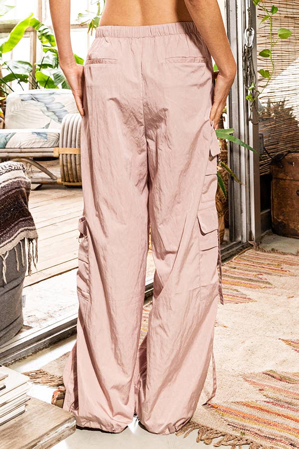 BUCKETLIST INC - Wholesale Pants - Women's - IP5295 Solid Jogger Cargo Pants20