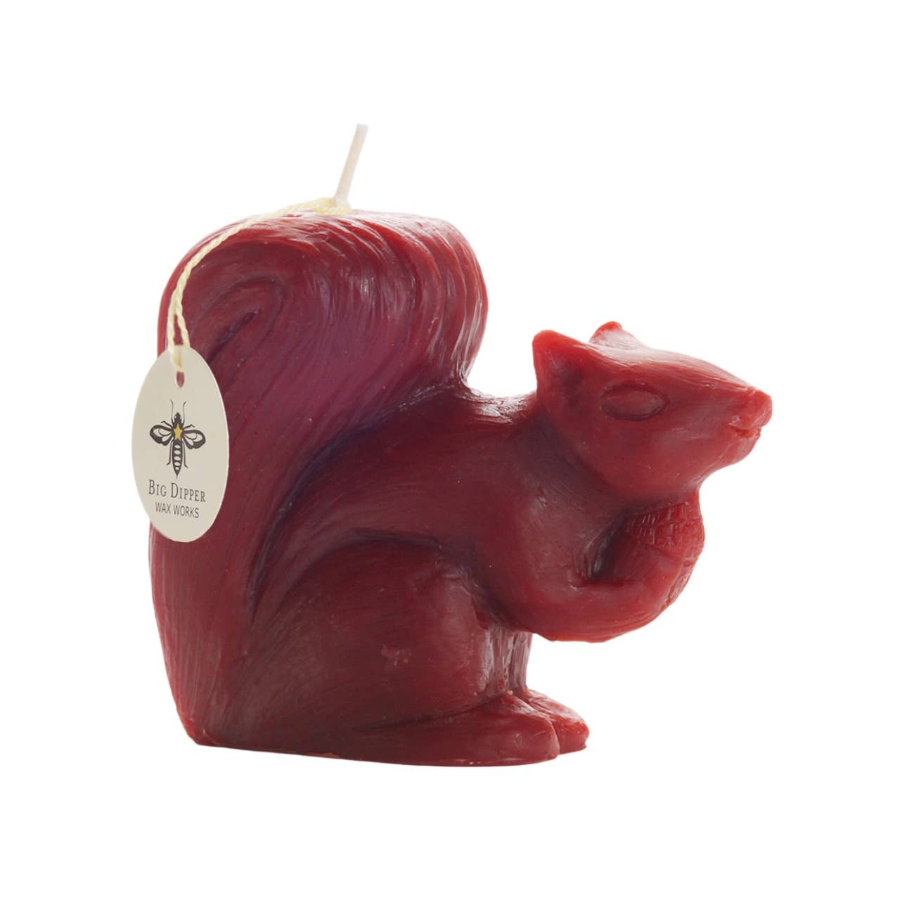 Big Dipper Wax Works - Wholesale Novelty Candle - Squirrel Candle – 100% Pure Beeswax – Hand-Sculpted1