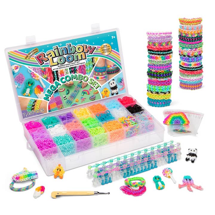 Rainbow Loom – Engroshandel DIY-hobbysæt – Børn – Rainbow Loom Mega Combo
