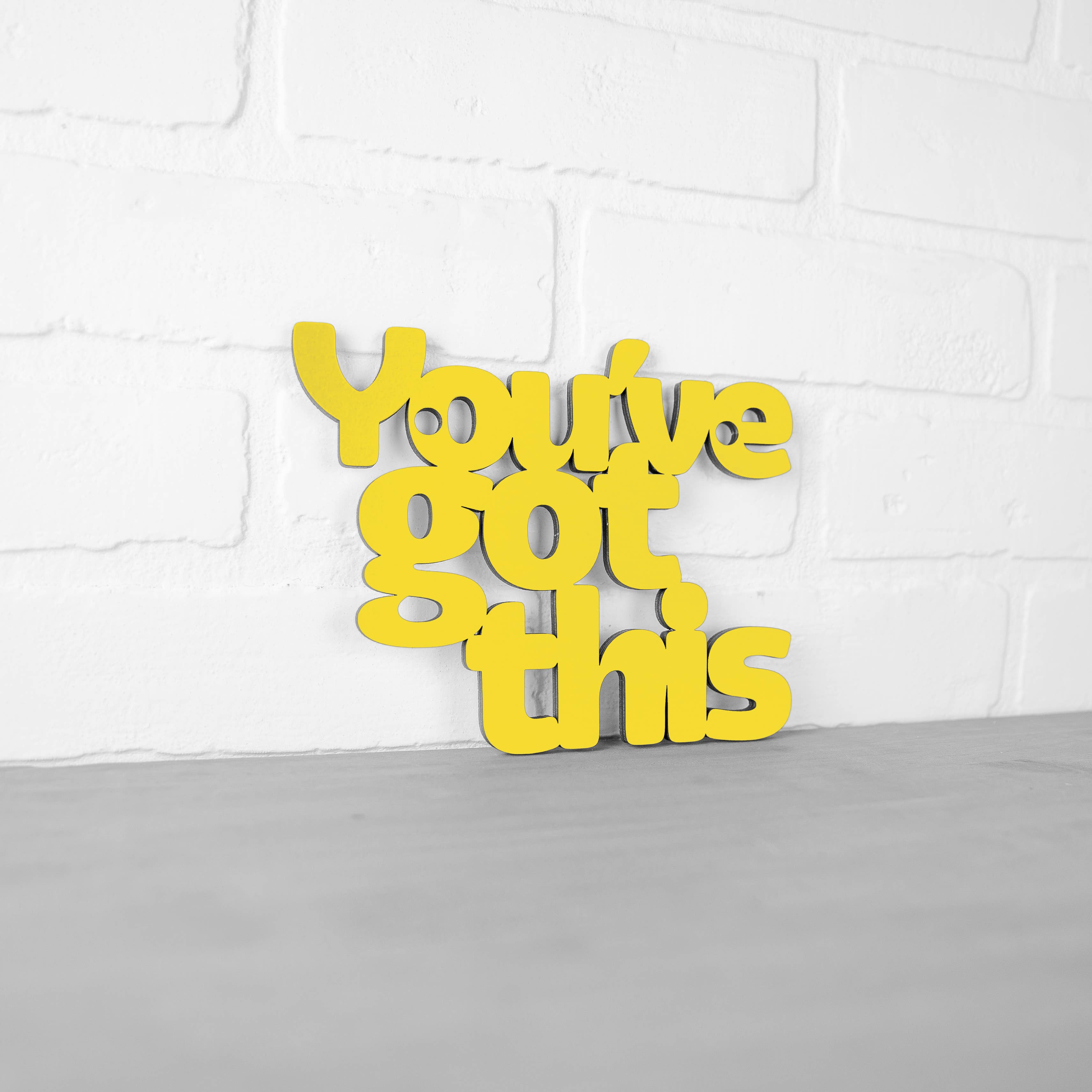 Spunky Fluff - Wholesale Wall Sign - You've Got This Inspirational Wood Wall Sign8