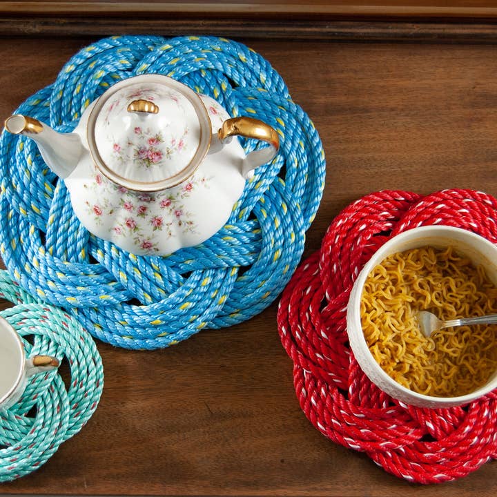 All Seasons Sailors Wreath for wholesale by All For Knot Rope Weaving Inc