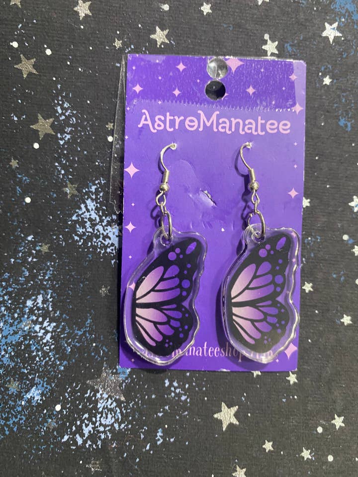 Brincos Borboleta//fatos ren faire//algodão por atacado de AstroManatee Shop