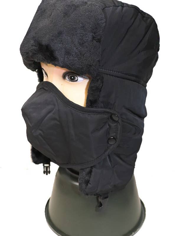 Termisk fleece alsidig bomber trooper hat for engroshandel hos Cap Zone