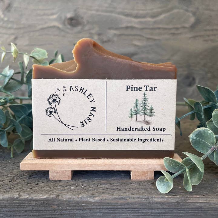 Ashley Marie Soap - Wholesale Bar Soap - Pine Tar Bar Soap2