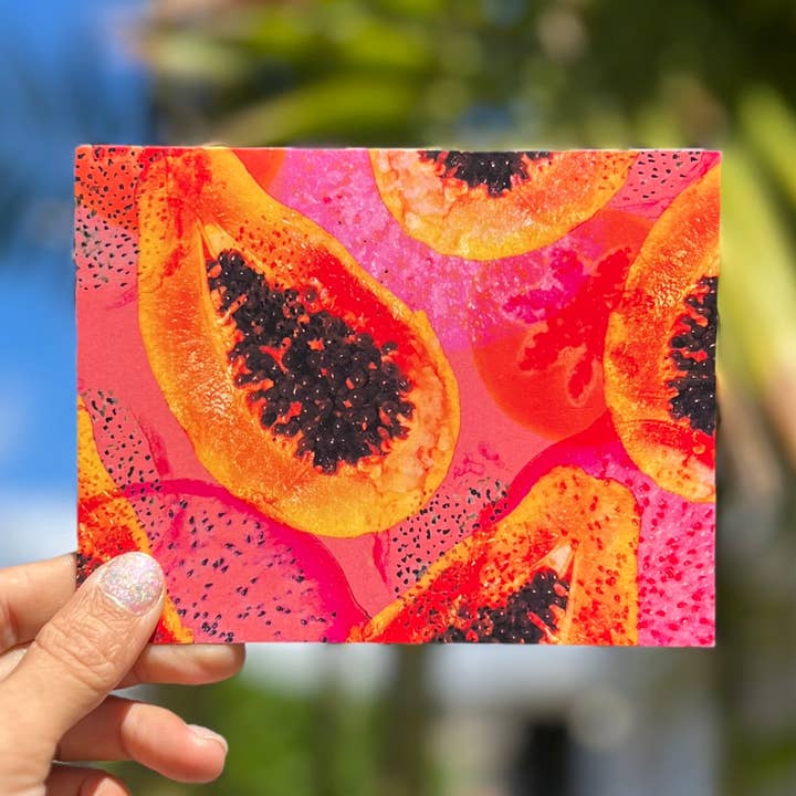 Aubrey Emi Designs - Wholesale Everyday Greeting Card - Papaya Greeting Card0