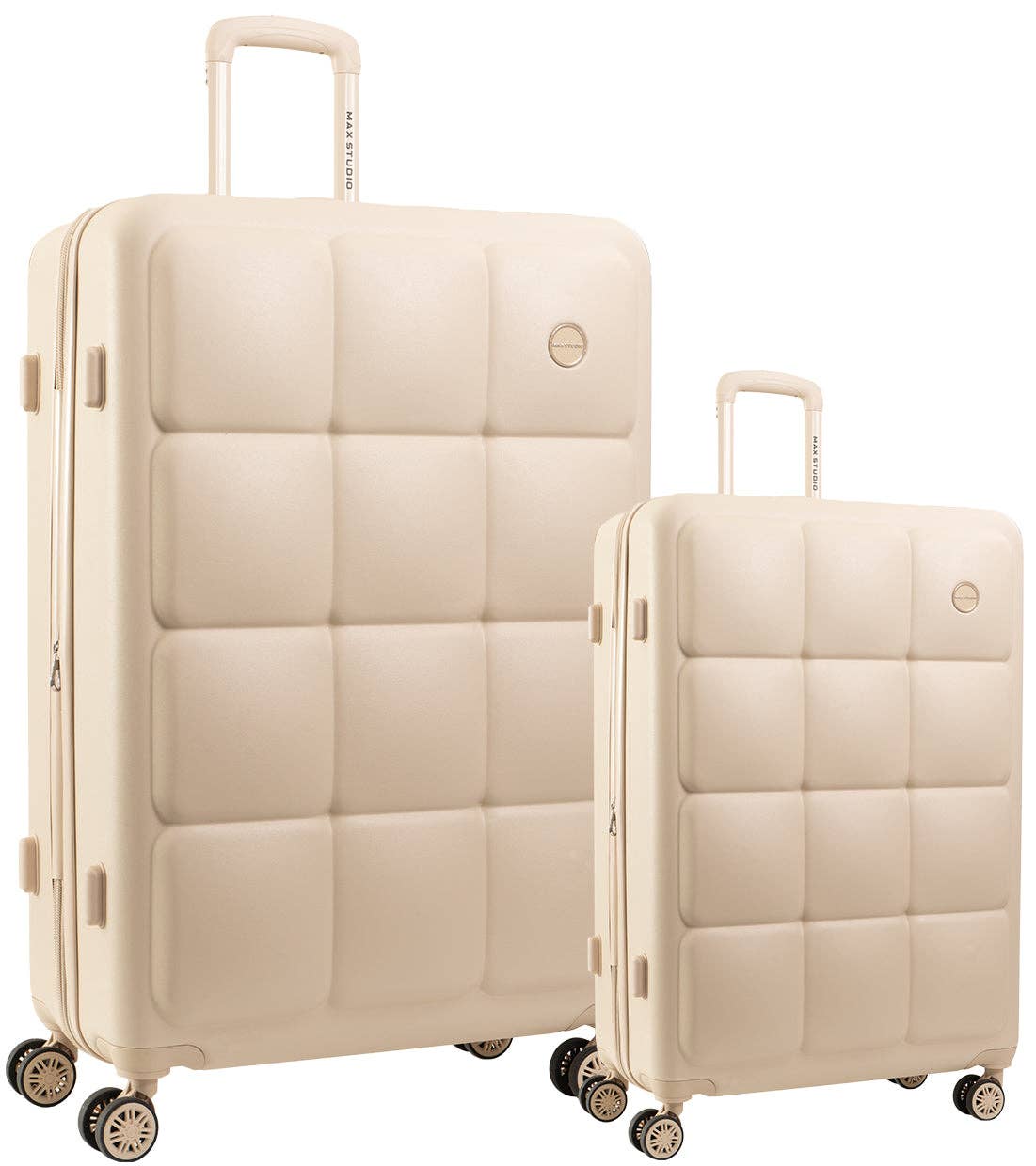 Magid - Wholesale Luggage - Max Studio The Square Embossed ABS 2-Piece Hard-Sided Luggage Set31