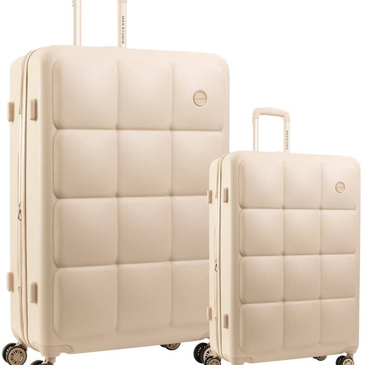 Magid - Wholesale Luggage - Max Studio The Square Embossed ABS 2-Piece Hard-Sided Luggage Set31
