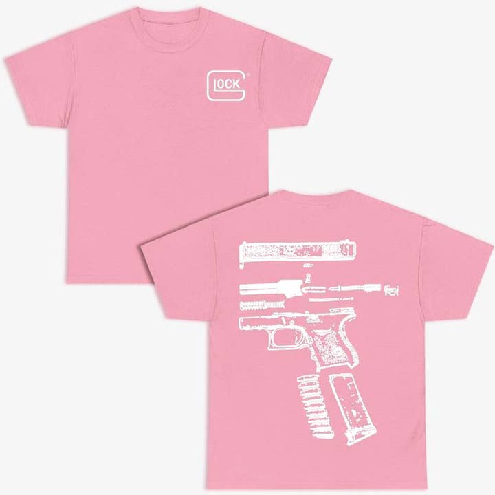 TheKingShirt - Wholesale Graphic Sweatshirt - Women's - In Glock We Trust Double Side Multi Color Menswear Shirt3