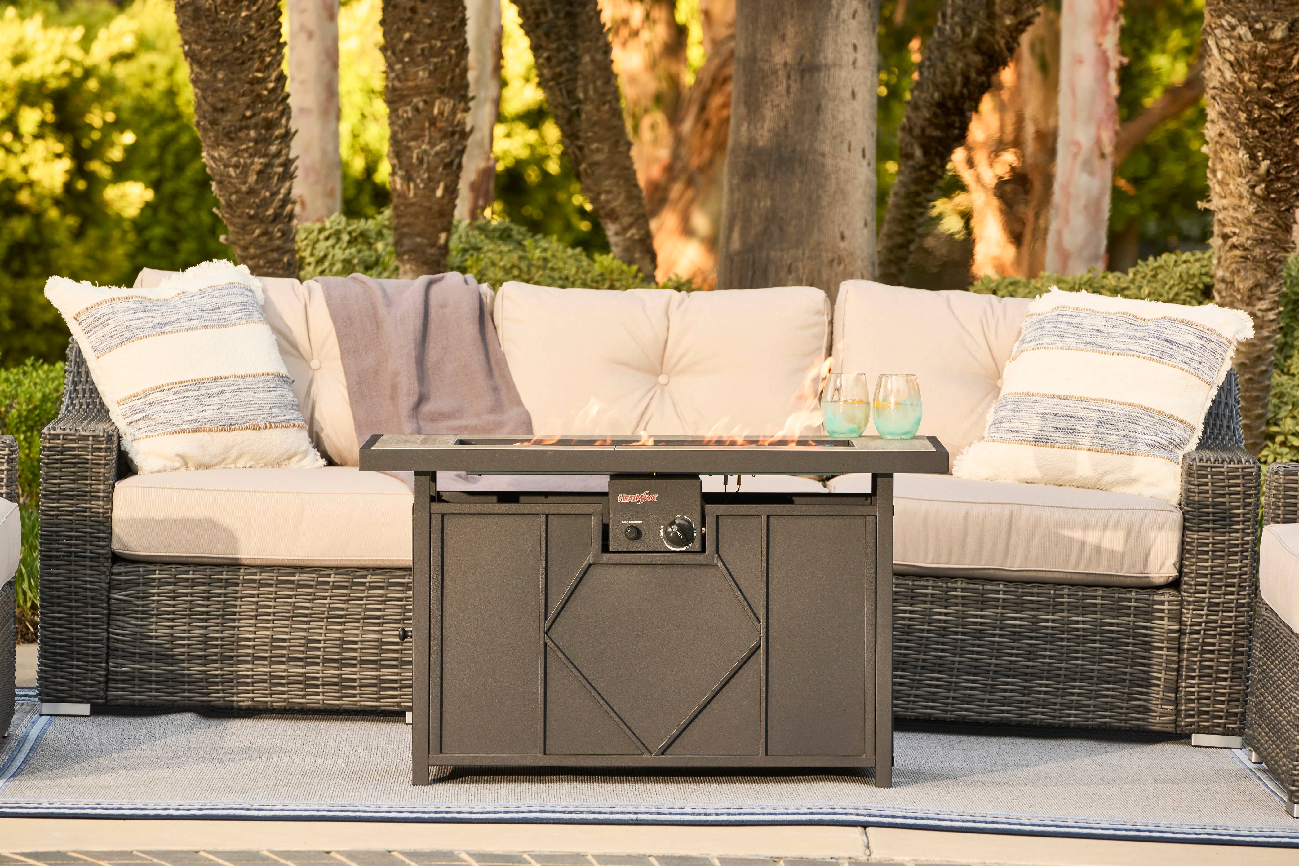 SHINERICH - Wholesale Fire Pit - Heatmaxx 60,000 BTU 42” Gas Fire Pit Table3