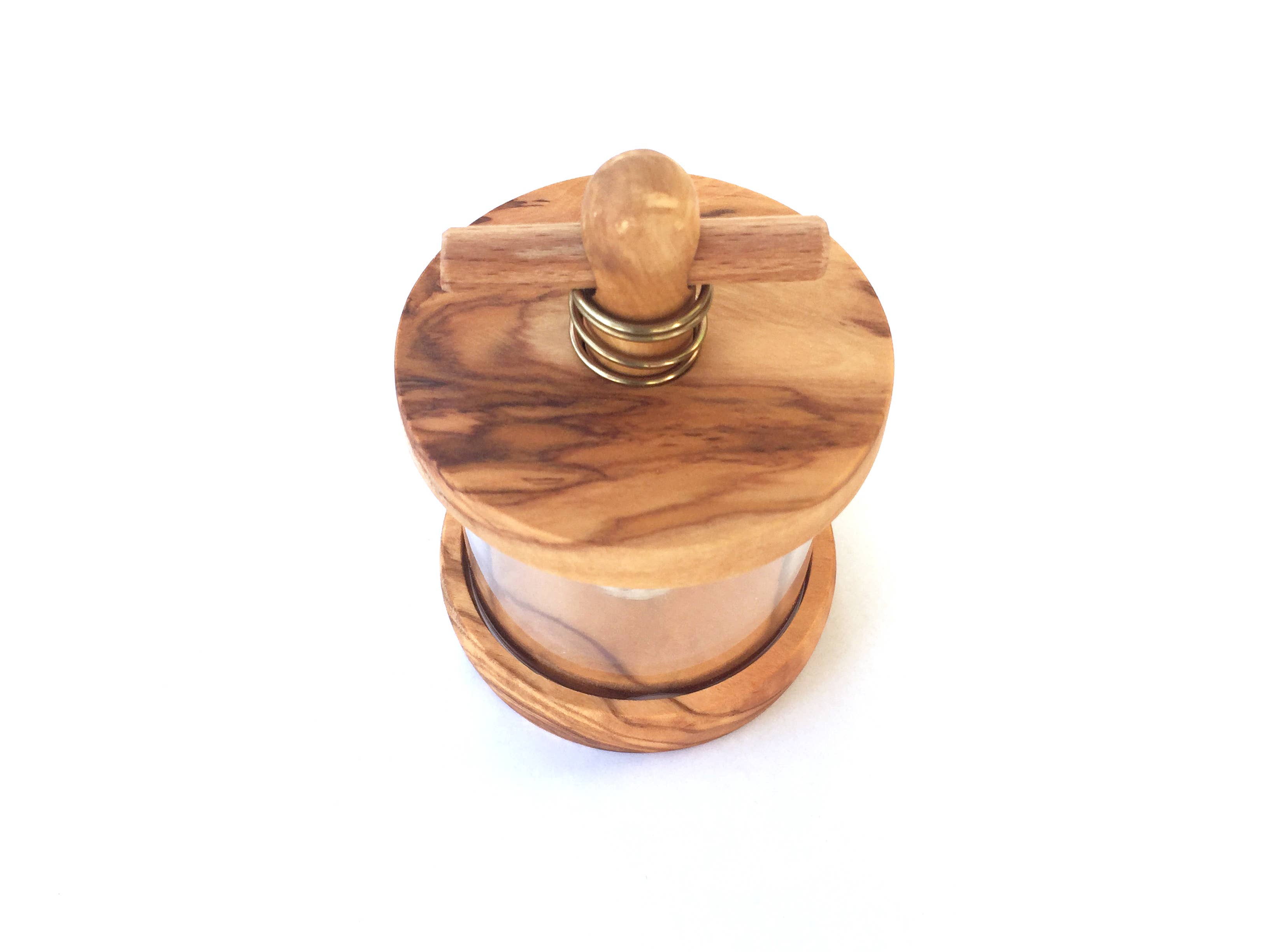 medina mood - Wholesale Kruidenmolen - Kruidenmolen van olijfhout, transparant, Ø 7 cm2