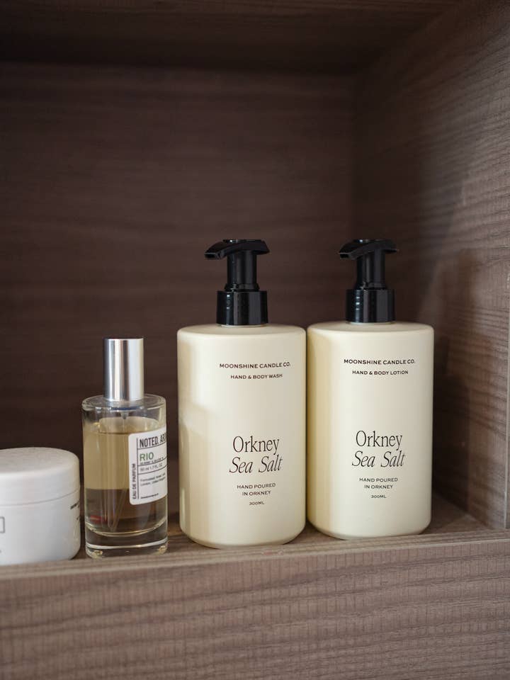 Orkney Sea Salt Hand & Body Lotion | Made in Scotland for wholesale by Moonshine Candle Co.