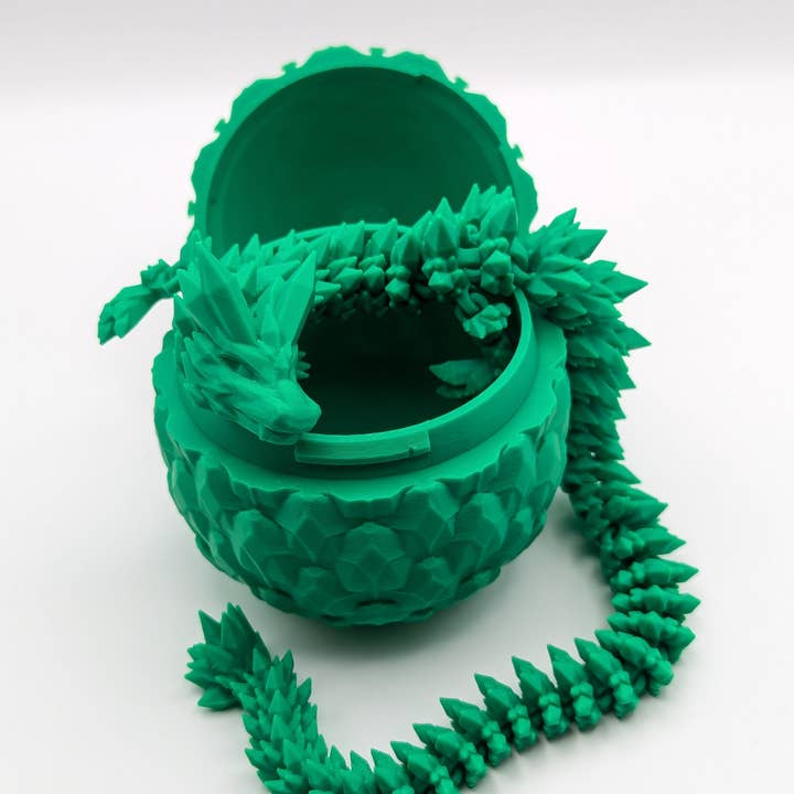 The Midnight Oil - Wholesale Fidget Toy - Kids - 3D Articulated Dragon and Dragon Egg Combo15