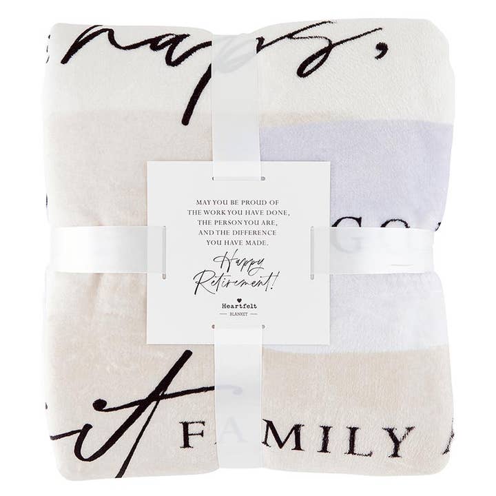 Faithworks by Creative Brands - Wholesale Throw Blanket - Blanket - Retire Rules