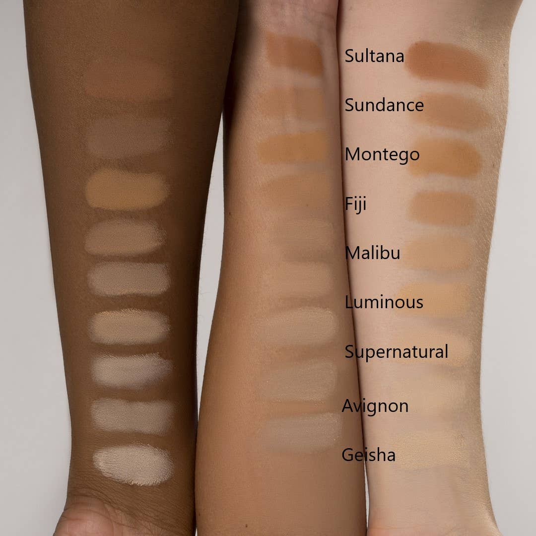 Honeybee Gardens Natural Cosmetics & Body Care - Wholesale Foundation - Pressed Mineral Powder Foundations3