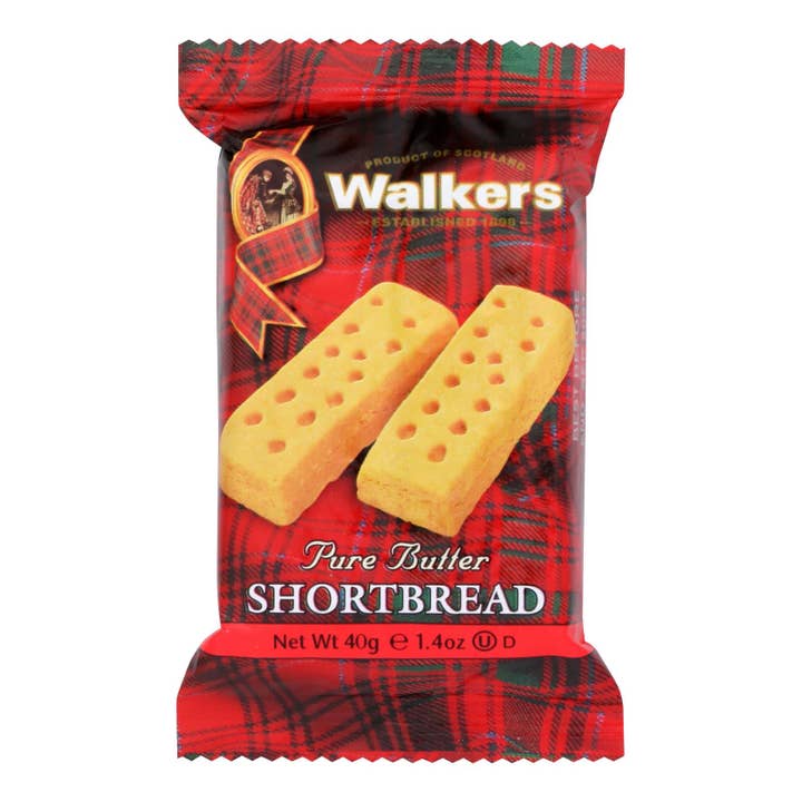 Walkers Shortbread Fingers 2 Count - Case Of 24 - 1.4 Oz for wholesale by Everyday Supply Co