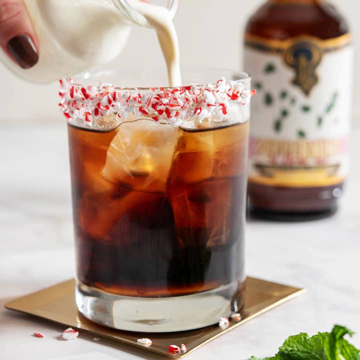 Portland Syrups – Großhandel Cocktailmischung/-sirup – Pfefferminzsirup 3,4 oz - Cocktail-/Mocktail-Getränkemischung