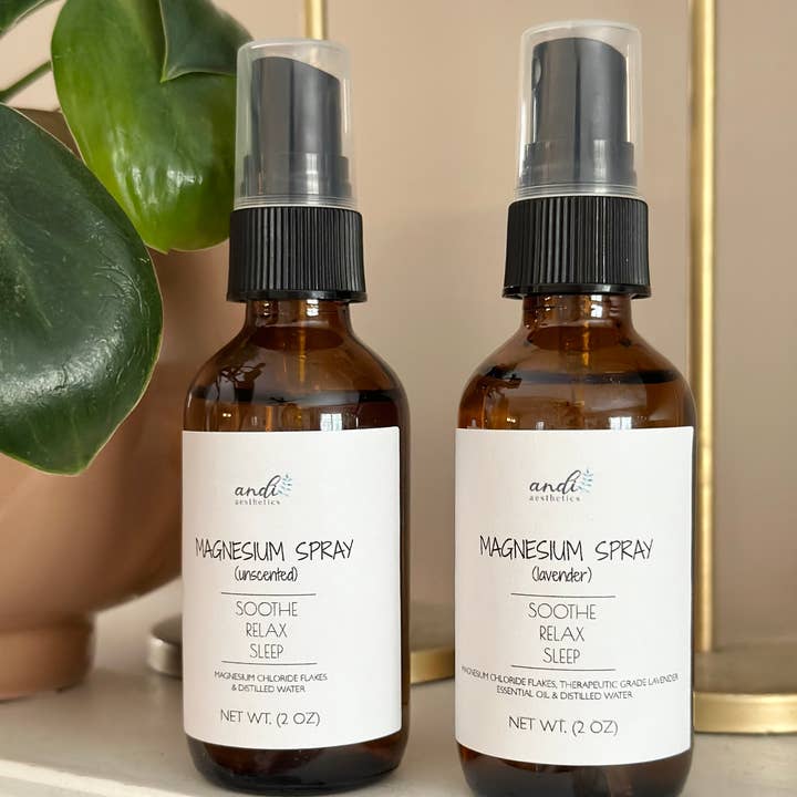 Andi Aesthetics - Wholesale Pain Relief Spray/Cream - Magnesium Spray