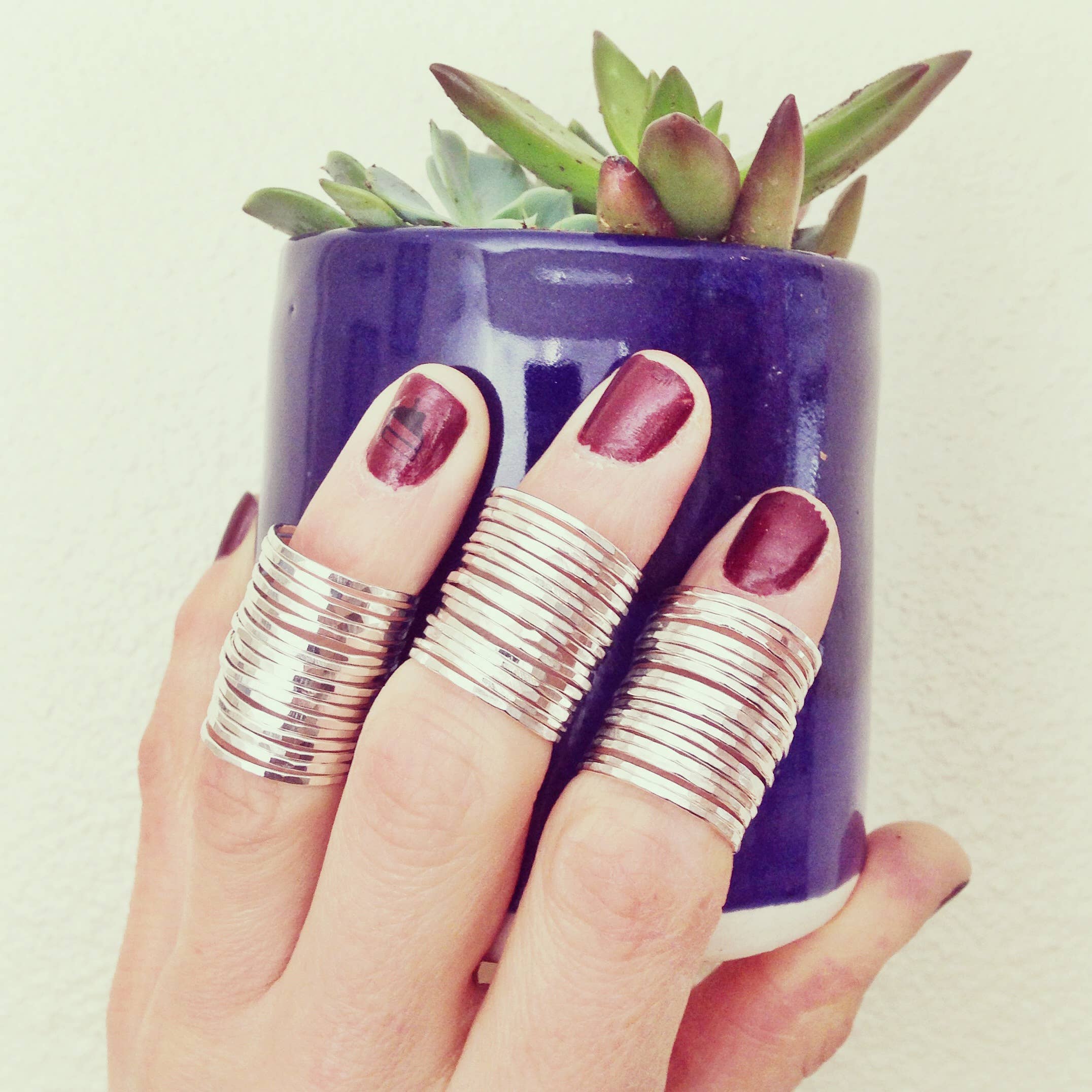 Agapantha Jewelry - Wholesale Band/Stacked Ring - Paige Small Stacker Ring3