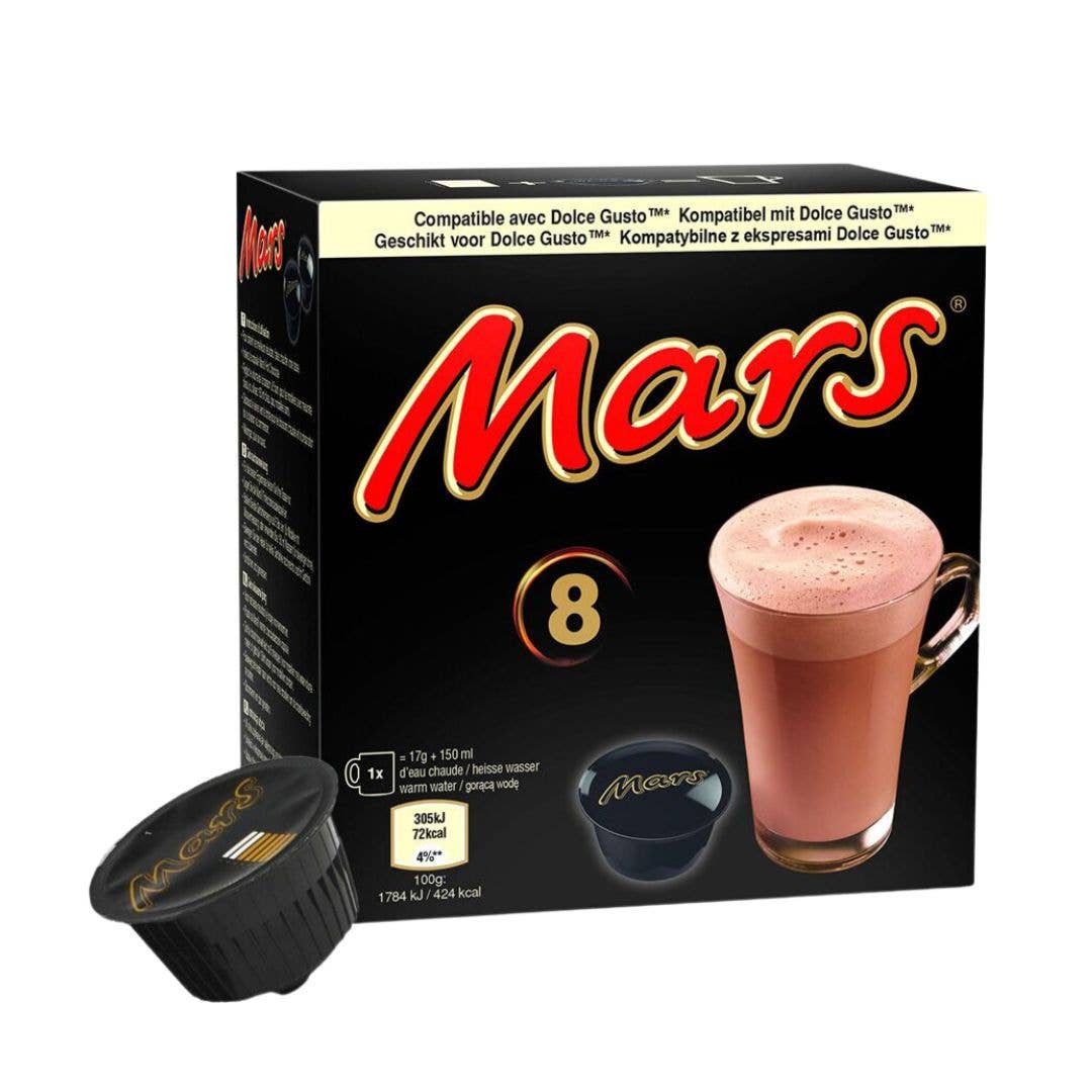 Gudis - Wholesale Hot Cocoa Mix/Kit - Mars Dolce Gusto capsules 8x15g